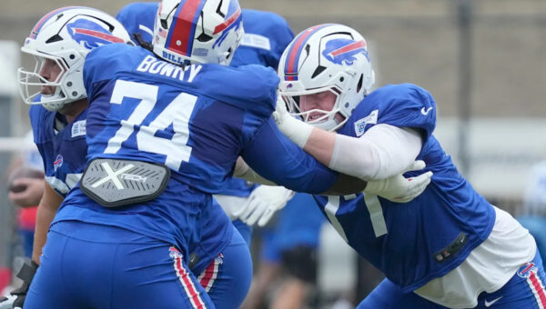 Bills rookie brings edge, emotion to roster battle despite injury
