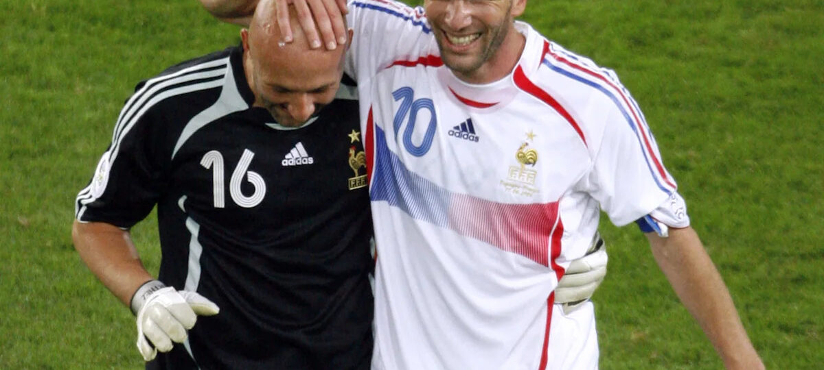 Fabien Barthez, part of Zidane's new France backroom staff