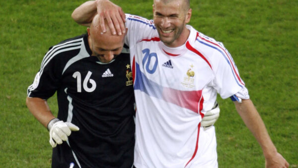 Fabien Barthez, part of Zidane's new France backroom staff