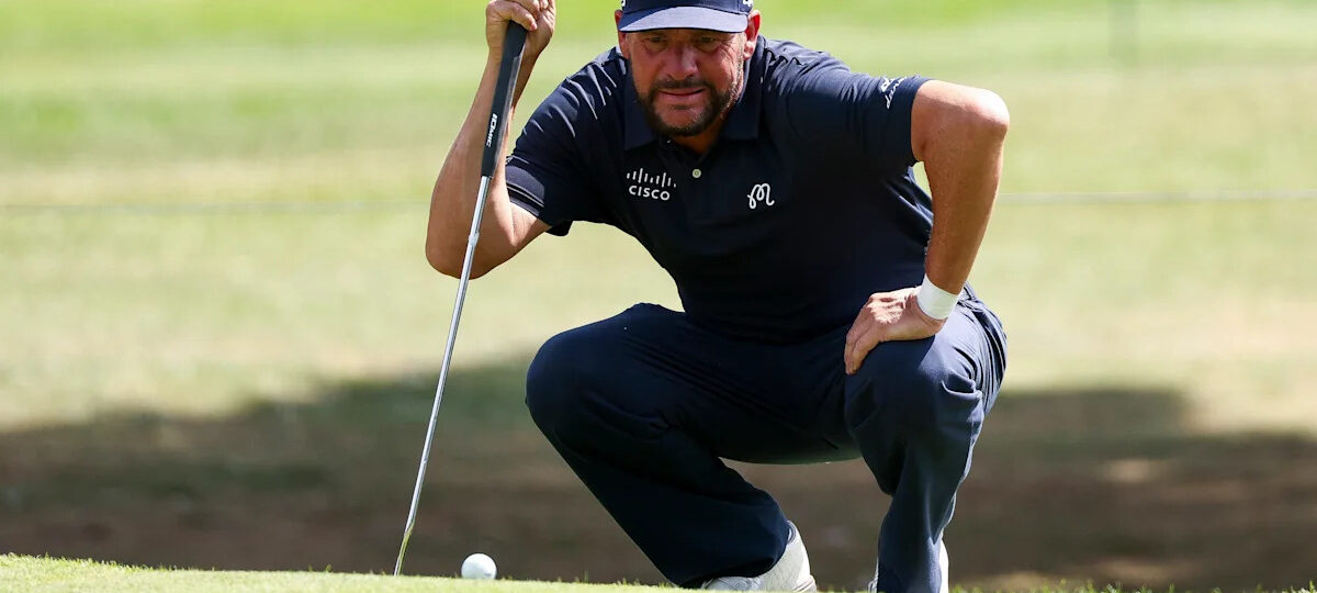 Playing on sponsor exemption, Michael Block leads by 2 at PGA Tour Champions Ally Challenge