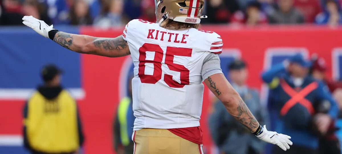 New report suggests George Kittle is on track to play vs. Rams in Week 1
