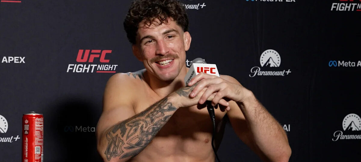 Quillan Salkilld showed he's 'real f*cking deal' with UFC Vegas 120 submission win
