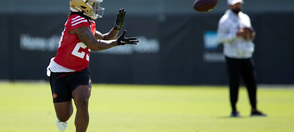 49ers RB had ribs fractured by his own teammate, coach confirms