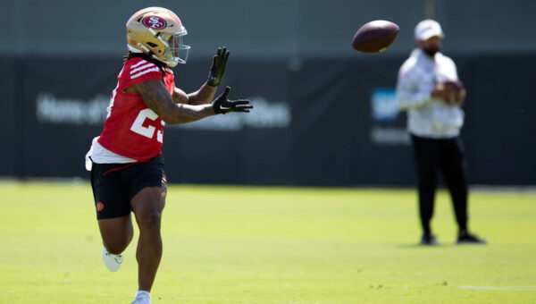 49ers RB had ribs fractured by his own teammate, coach confirms