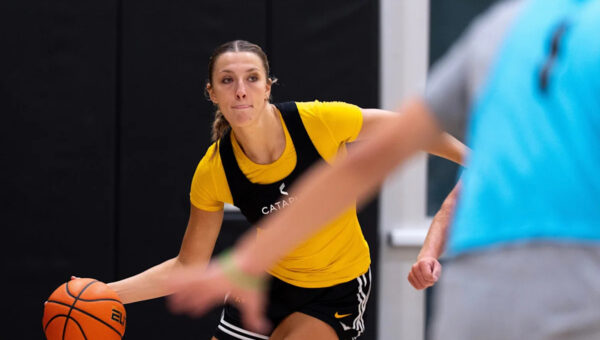 Iowa's McKenna Woliczko joins Panini for WNBA Live at All-Star weekend