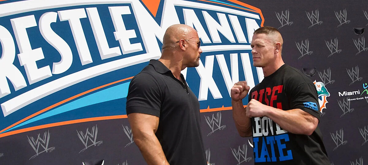John Cena was ‘not happy’ losing to The Rock at WrestleMania 28, claims former WWE referee
