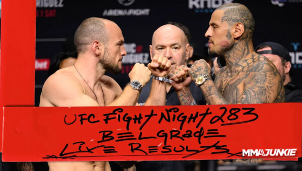 UFC Belgrade live updates: Medic vs. Rodriguez round-by-round coverage
