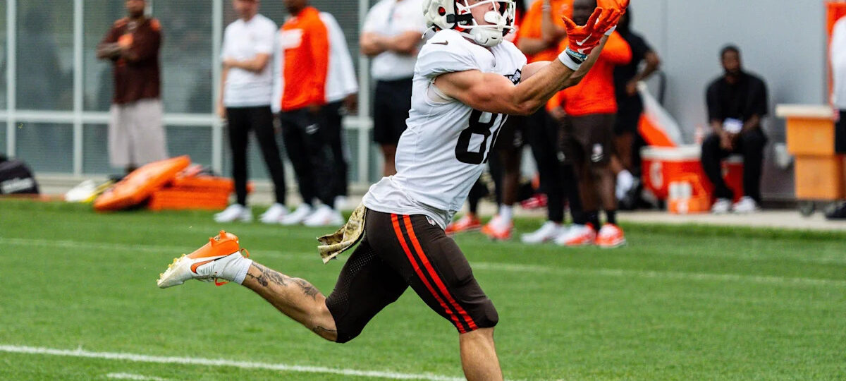 5 reasons WR Luke Floriea missed the initial Browns 53-man roster