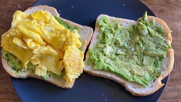 I tried 'folding' eggs instead of scrambling them. Now, it's my go-to way to upgrade breakfasts in a pinch.