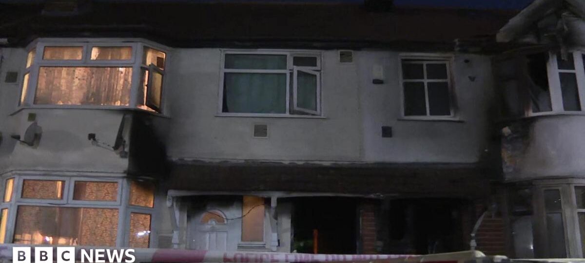 Man arrested travelling to France after one dead and eight injured in London fire