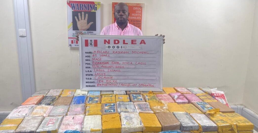 NDLEA arrests Lagos socialite KC Luxury, seizes cocaine worth N39bn