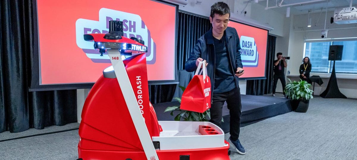 DoorDash is paying people to load its delivery robots. It points to a shortcoming of automation