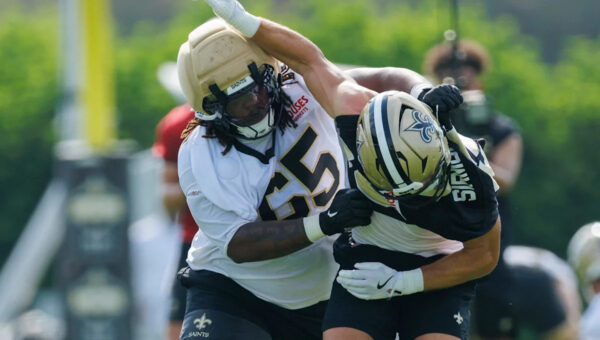 Saints need 'controlled aggression' from rookie guard Jeremiah Wright