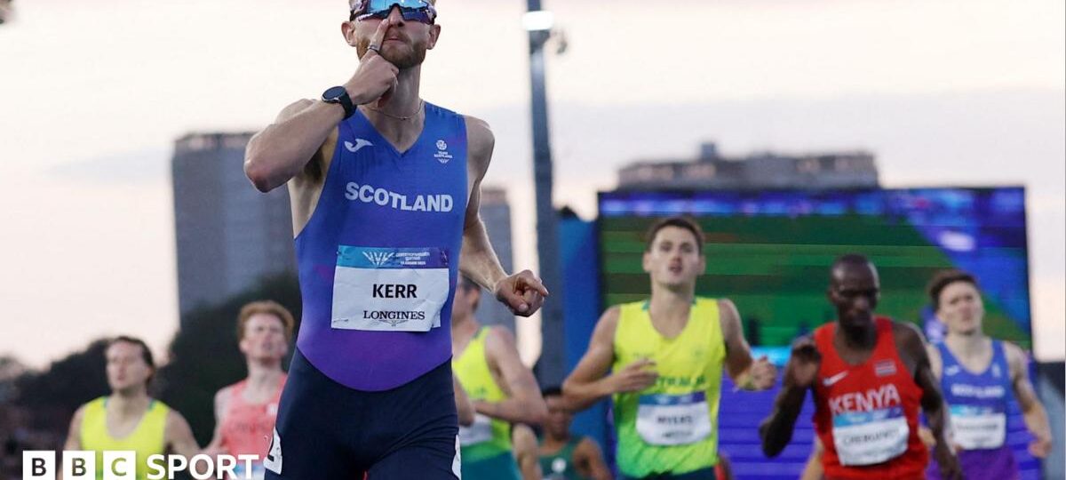 Emotional Kerr delivers moment Glasgow 2026 has waited for