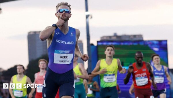 Emotional Kerr delivers moment Glasgow 2026 has waited for