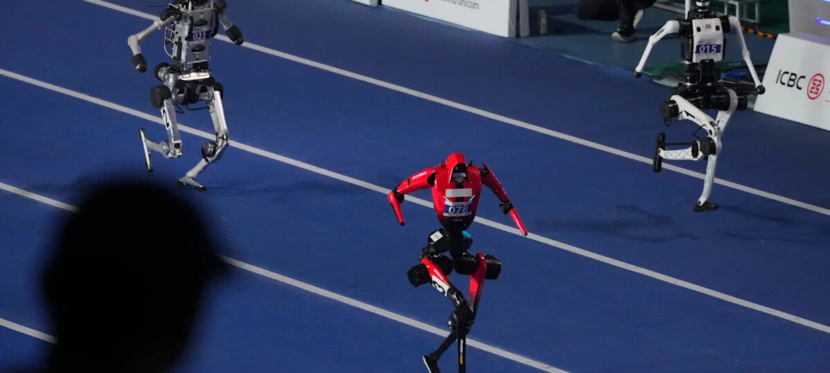 Chinese robot beats Usain Bolt's 100-meter world record, sprinting in 9.39 seconds at World Humanoid Robot Games