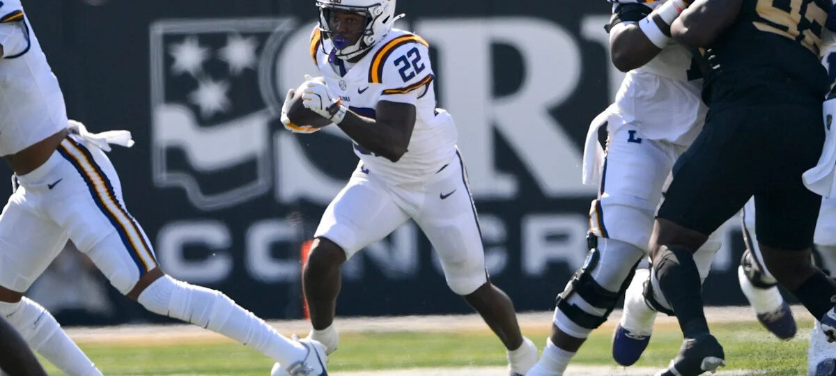 Lane Kiffin talks progress of LSU football running back room