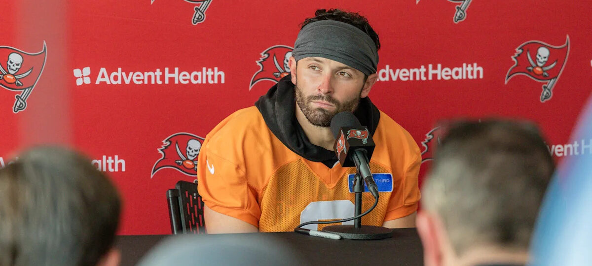 Buccaneers GM Jason Licht says team could use franchise tag on Baker Mayfield if no long-term deal is reached