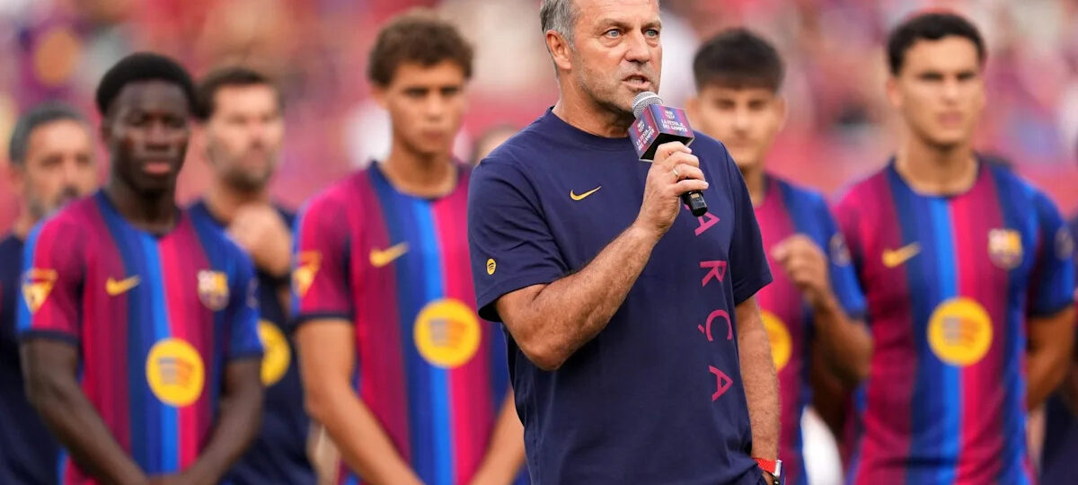 Hansi Flick opens up on Barcelona’s striker hunt, praises Hamza Abdelkarim: ‘We’re looking for that player’