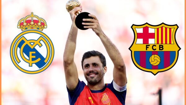 Rodri’s agent confirms player has informed clubs of choice between Barcelona & Real Madrid