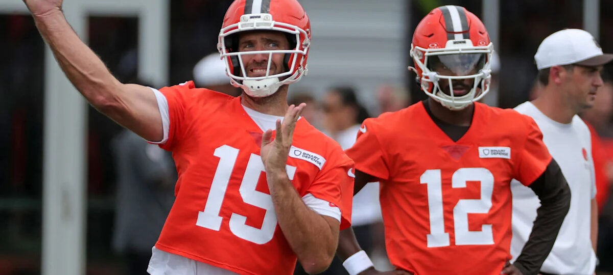Which Cleveland Browns QB is the odd man out?