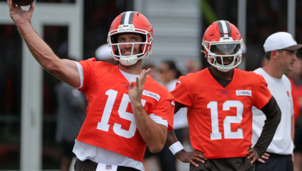 Which Cleveland Browns QB is the odd man out?