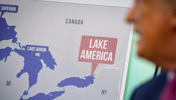 The internet has gone into full meme mode over Trump's Lake Ontario name change