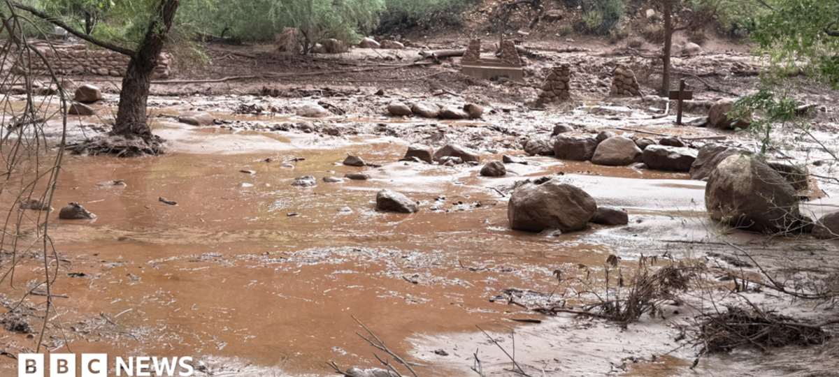 One dead and several missing after 'terrifying' flash flooding hits Grand Canyon