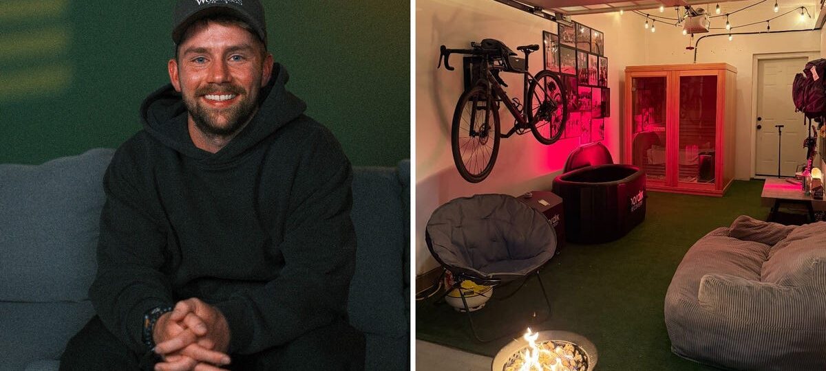 I turned my garage into a wellness hub for $10,000. Now my friends come over for the sauna and cold plunge, not drinks.