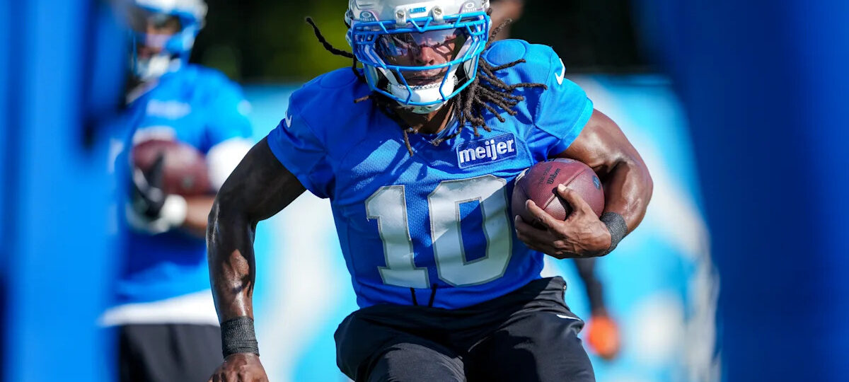Lions backup RB Isiah Pacheco dealing with sprained MCL, expected back for Week 1