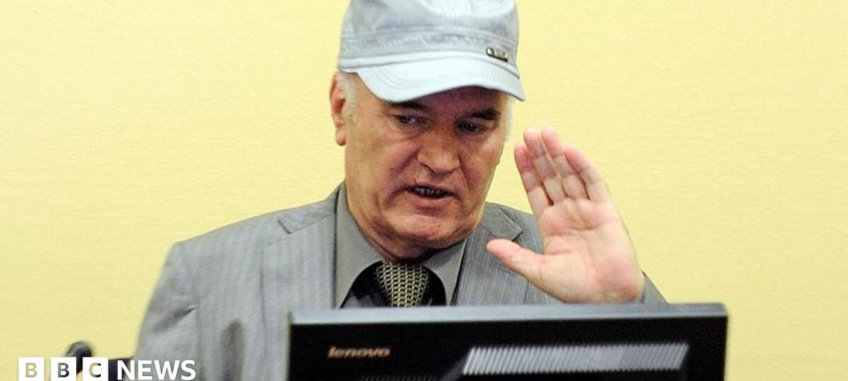 Convicted Bosnian Serb war criminal Mladić dies aged 84