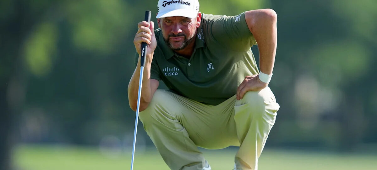Michael Block disputes chatter that he walked off golf course at Senior European event