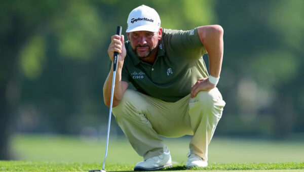 Michael Block disputes chatter that he walked off golf course at Senior European event