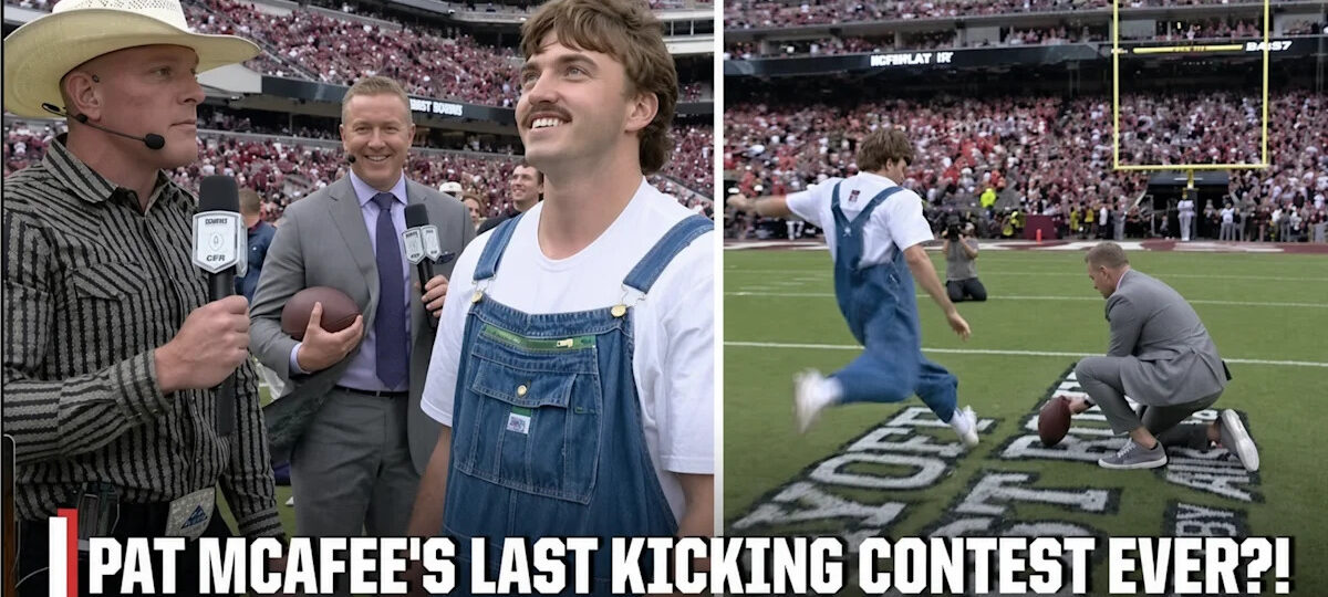 Is Pat McAfee’s kicking contest coming back to ‘College GameDay’?