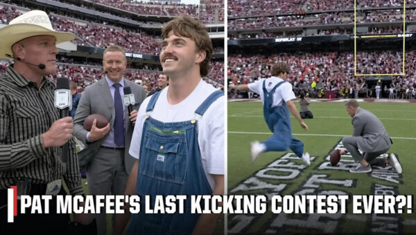 Is Pat McAfee’s kicking contest coming back to ‘College GameDay’?