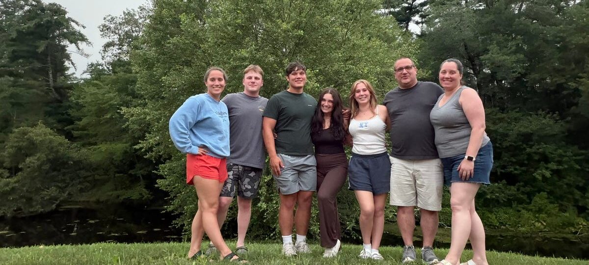 We vacationed just an hour from home. It was more relaxing than our bigger trips.