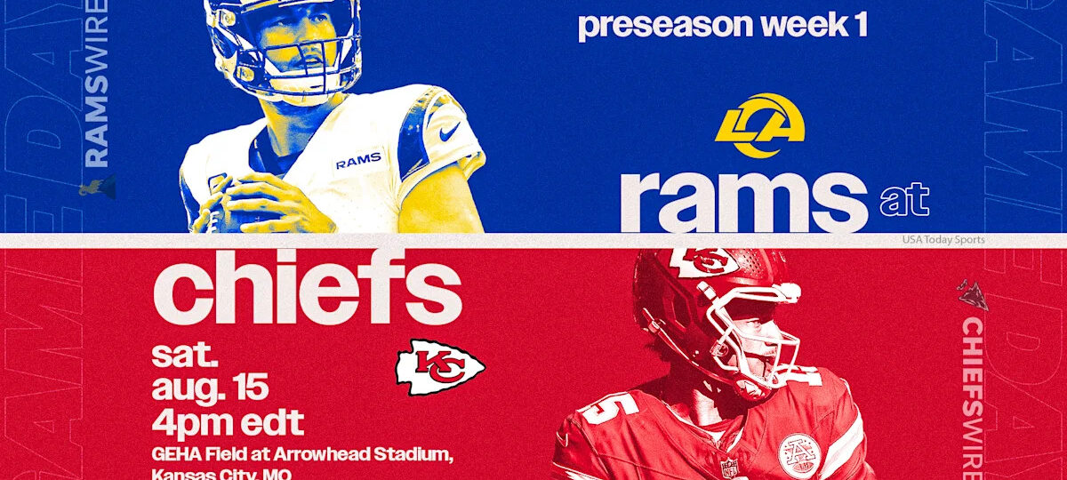 Chiefs vs. Rams: Live updates, highlights for preseason Week 1