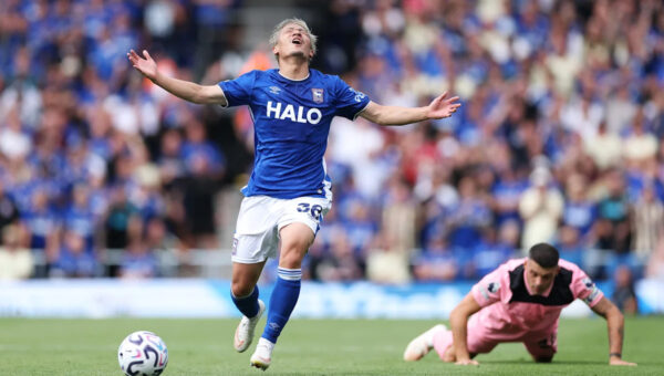 Daizen Maeda makes winning competitive debut for Ipswich Town