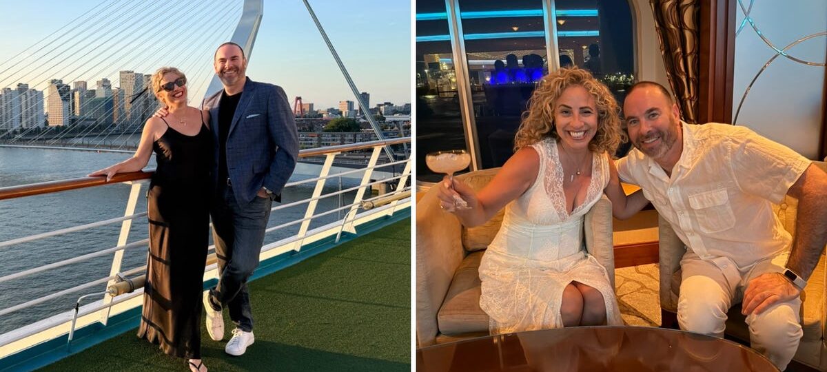 My husband and I took a cruise in Europe while our kids were at camp. It was unsettling at first not to have parenting duties.