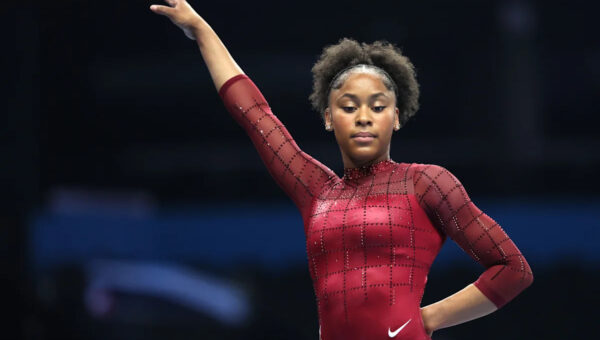 Skye Blakely shares US Gymnastics Championships lead after successful all-around return