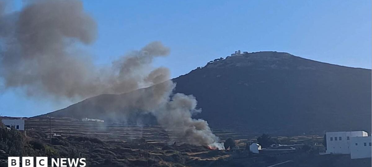 British couple on honeymoon killed in helicopter crash on Greek island