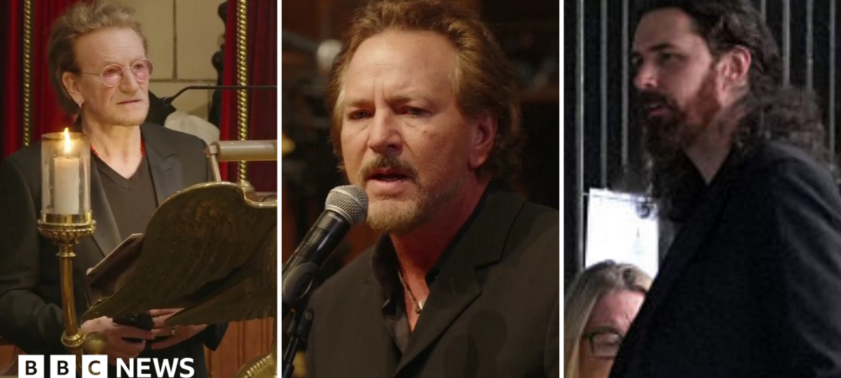 Bono, Eddie Vedder and Hozier among mourners at Glen Hansard's funeral