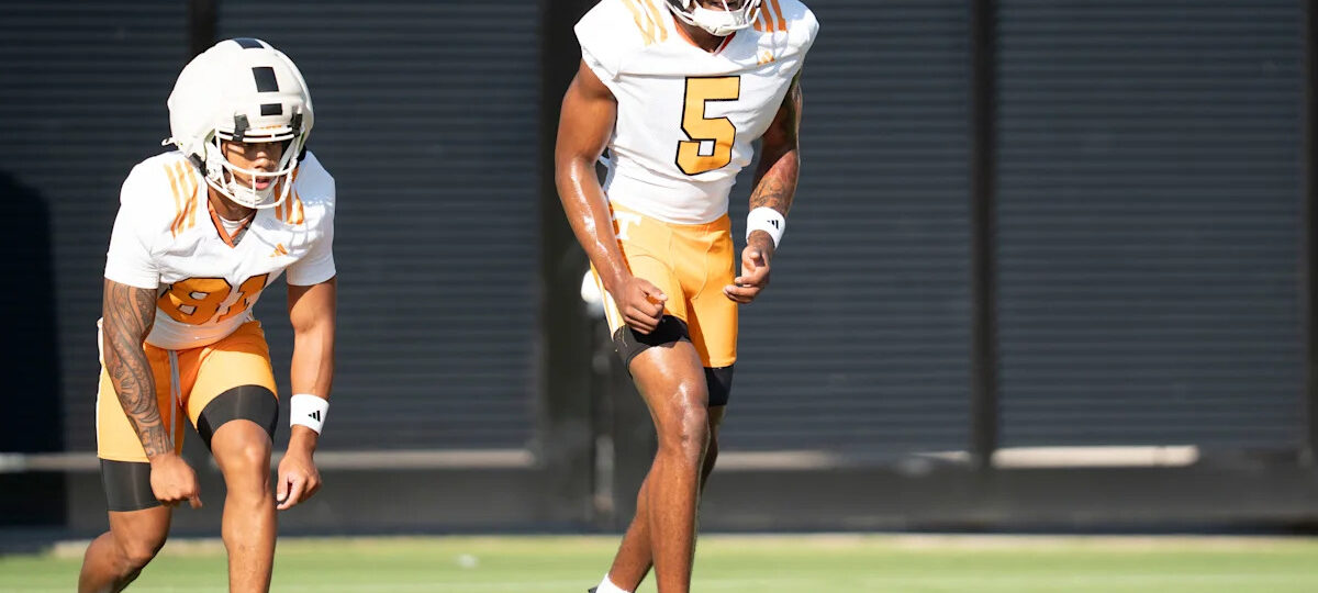 Tennessee football receiver TK Keys limited at first preseason practice