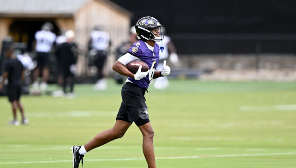 Ravens OC Declan Doyle: Ja'Kobi Lane a friendly guy to throw to, has hands like Michael Thomas