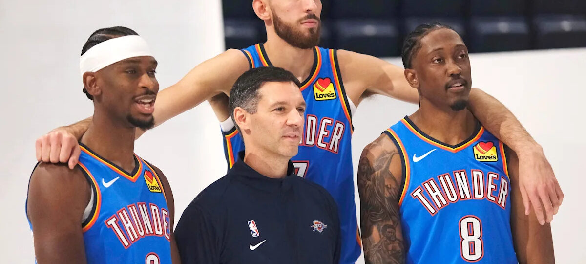 Thunder schedule unveiled for 2026-27 NBA preseason slate: See when OKC visits Lu Dort