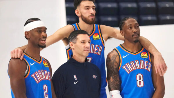 Thunder schedule unveiled for 2026-27 NBA preseason slate: See when OKC visits Lu Dort