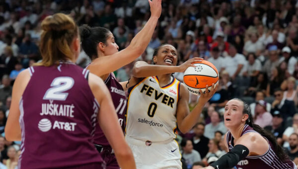 Fever’s Kelsey Mitchell gets ‘overheated’ after another high-scoring game and sits out 4th vs. Tempo