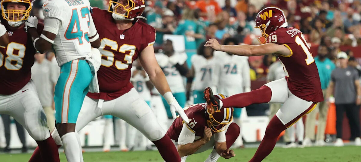 Commanders hope Drew Stevens ends long search for a kicker