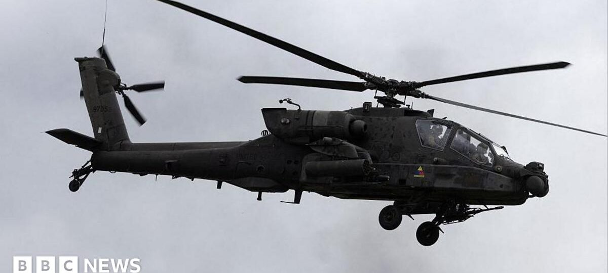 Two dead after military helicopter crashes in Texas