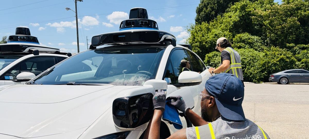 They were Lyft drivers. Now they're cleaning Waymos.